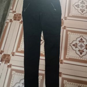 Black Stylish Regular Pant