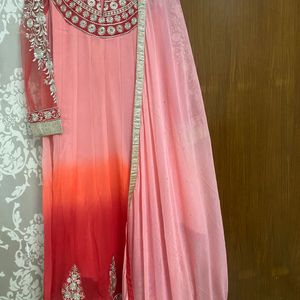 Heavy Work Anarkali Suit Party Wear Gown For Women