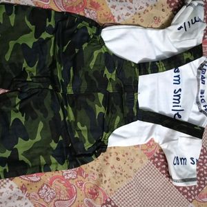 New Boys Dungree Dress