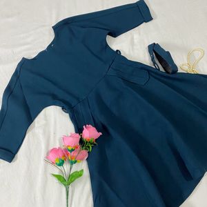 Korean Dress With Belt