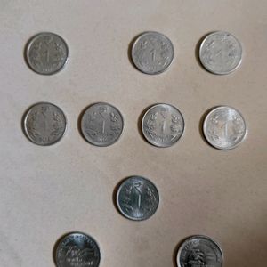 One Rupee Coin Year Series!!!