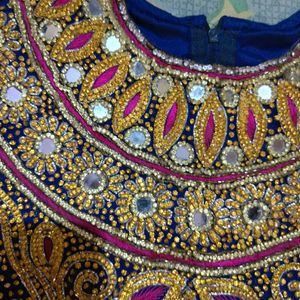 Net  Ka Gown Embroidery Work With Stone Fancy Gow