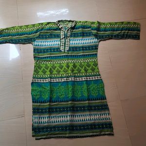 Green Kurti