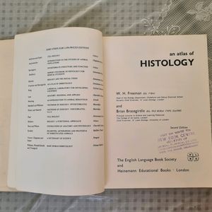 An Atlas of Histology- Freeman & Brian Bracegirdle