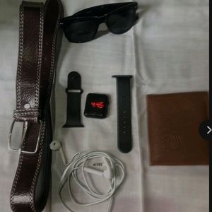 🔥COMBO OFFER🔥Belt,Wallet,Earphone,Sunglass,Watch