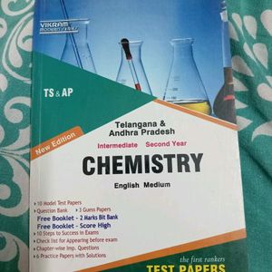 Intermediate Second Year Chemistry Test Papers