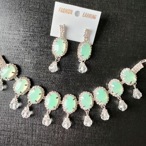 Necklace Set With Earings