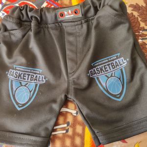 Boys Black Short