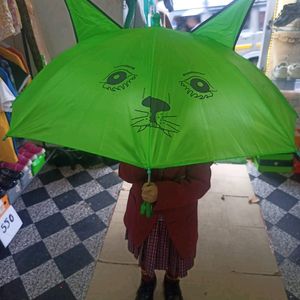 Green Umbrella For KIDS