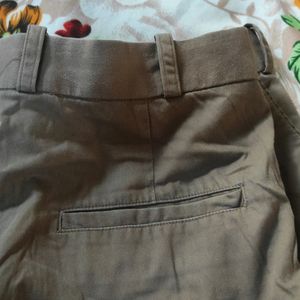 Light Brown Stitched Pant | Size 32