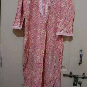 peach coloured kurta