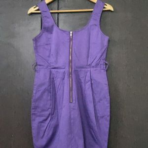 Cadbury Purple Korean Mini Dress