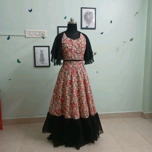 Corset Type Top With Skirt