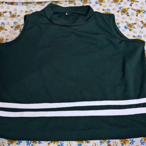 Emerald Green Crop Top