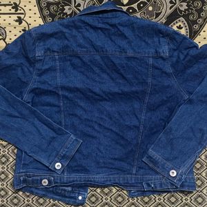 Neavy Blue Denim Jacket for Woman