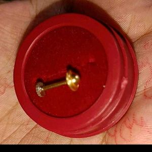 New Pure Gold Nose pin