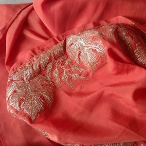 Premium Tila Work Saree (Kashmir Wor