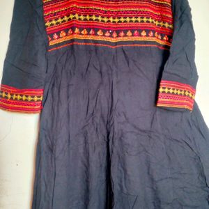Black Designer Anarkali Dress