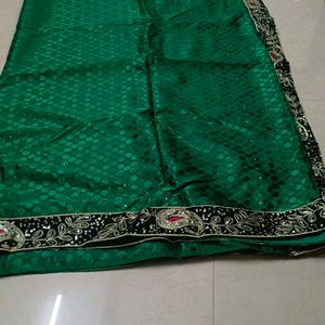 Green Saree