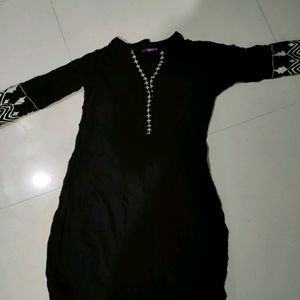 Libas Black Kurti Like New