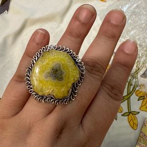 Agate Stone Ring