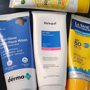 Cleanser Moisturizer And Sunscreen With free Gift