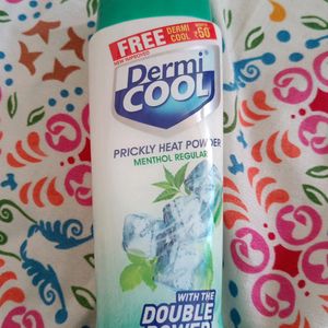 New Dermicool Cool Prickly Heat Powder