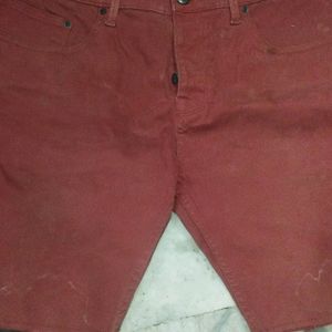 Donation Men's Black Jean And Red Nikar