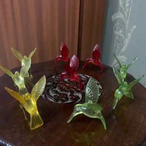 Sale‼️Plastic Colourful 9 Birds