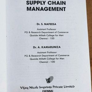 Logistics And Supply Chain Management