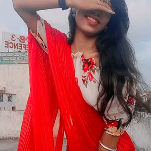 Red Saree