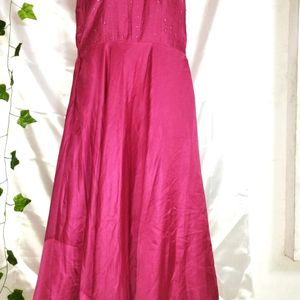 Pink Ethnic Gown