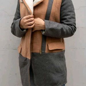 Stylish Heavy Fleece-Lined Winter Coat