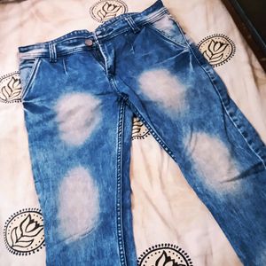 Brand New Blue Monkey Wash Denim Jeans