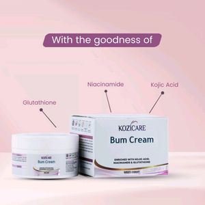 Free Kozicare Bum Cream With 2 Face Washes