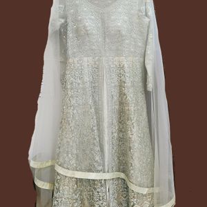 Ethnic Gown With Dupatta