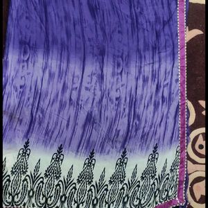 New Purple Saree