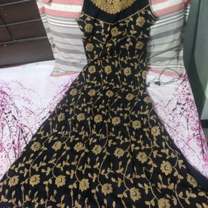 Gown In Black Colour