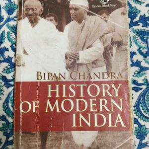 History Of Modern India By Bipan Chandra