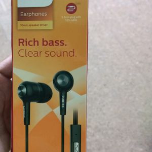 New Philips earphone Seal Box Not Opened