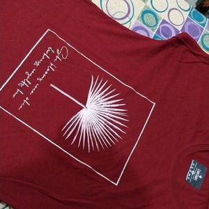 Maroon T Shirt