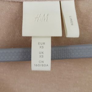 H&M Linen Top For Women