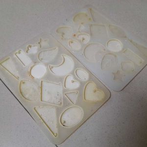 Resin Earing Keychain Mould Silicone