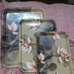 3 Set Of Trays