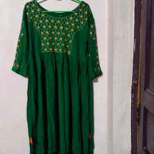 Floral Short Kurti