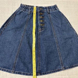 Denim Mini Skirts (2)