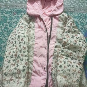 Baby Pink  Girl Jacket