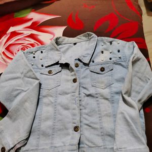 Denim Jacket Short