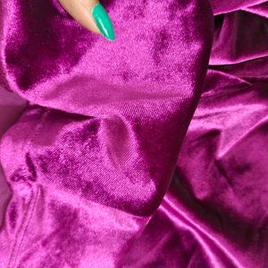 Globus Purple Velvet Party Dress