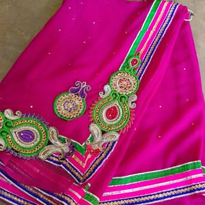 Purple Colour Saree